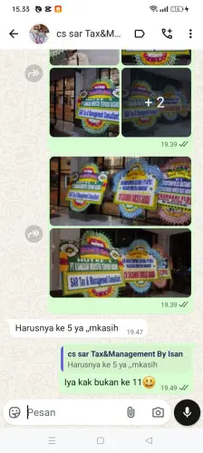 Testimonial Papan Bunga kota wisata cibubur